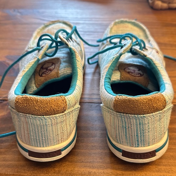 Twisted X Light Blue and Tan Sneakers - Picture 3 of 3